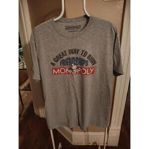 Monopoly t-Shirt "a great way to ruin friendships" L - EUC